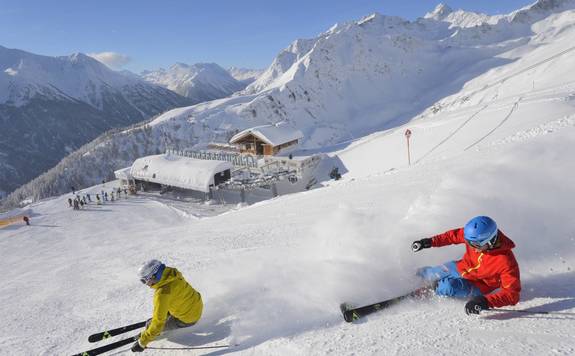 Skiën Skivergnügen in Kappl